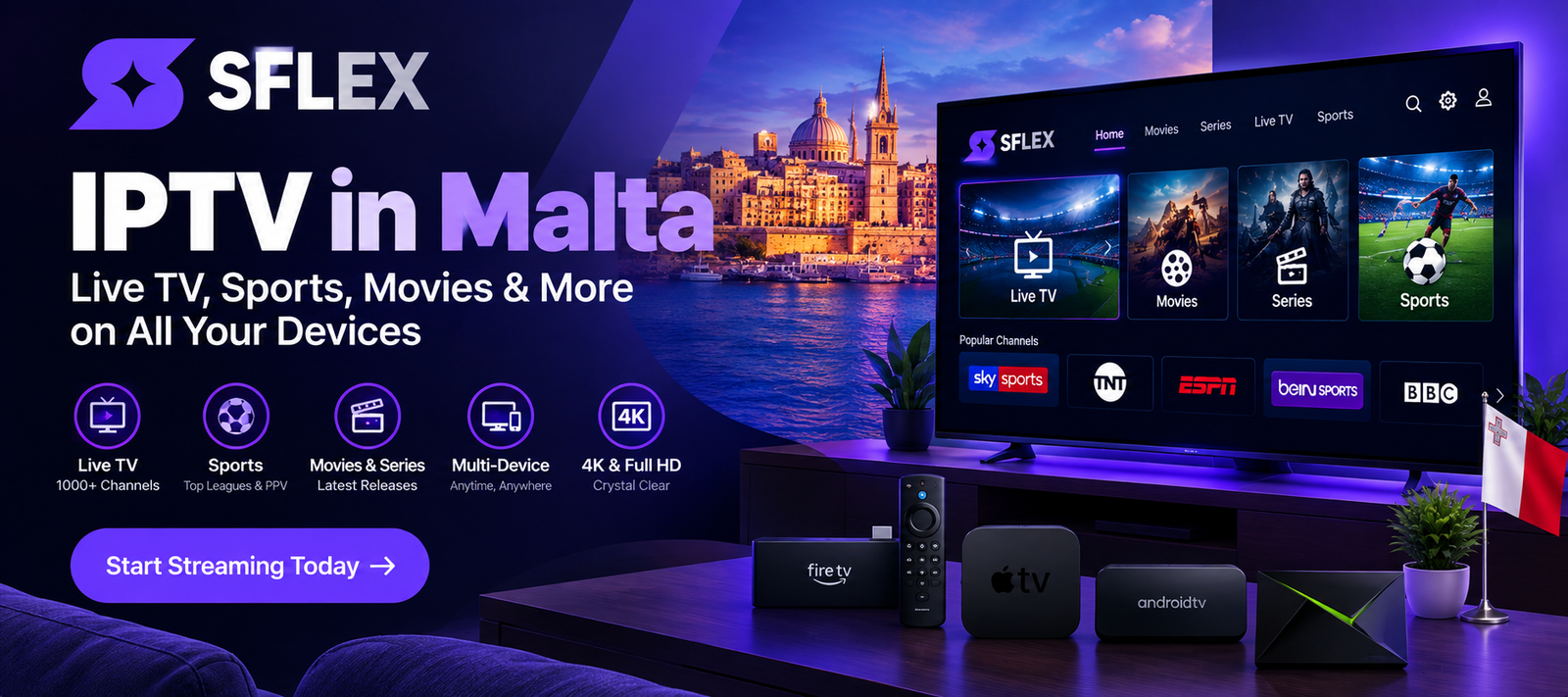 IPTV Malta: A Complete Guide to IPTV Subscriptions in Malta