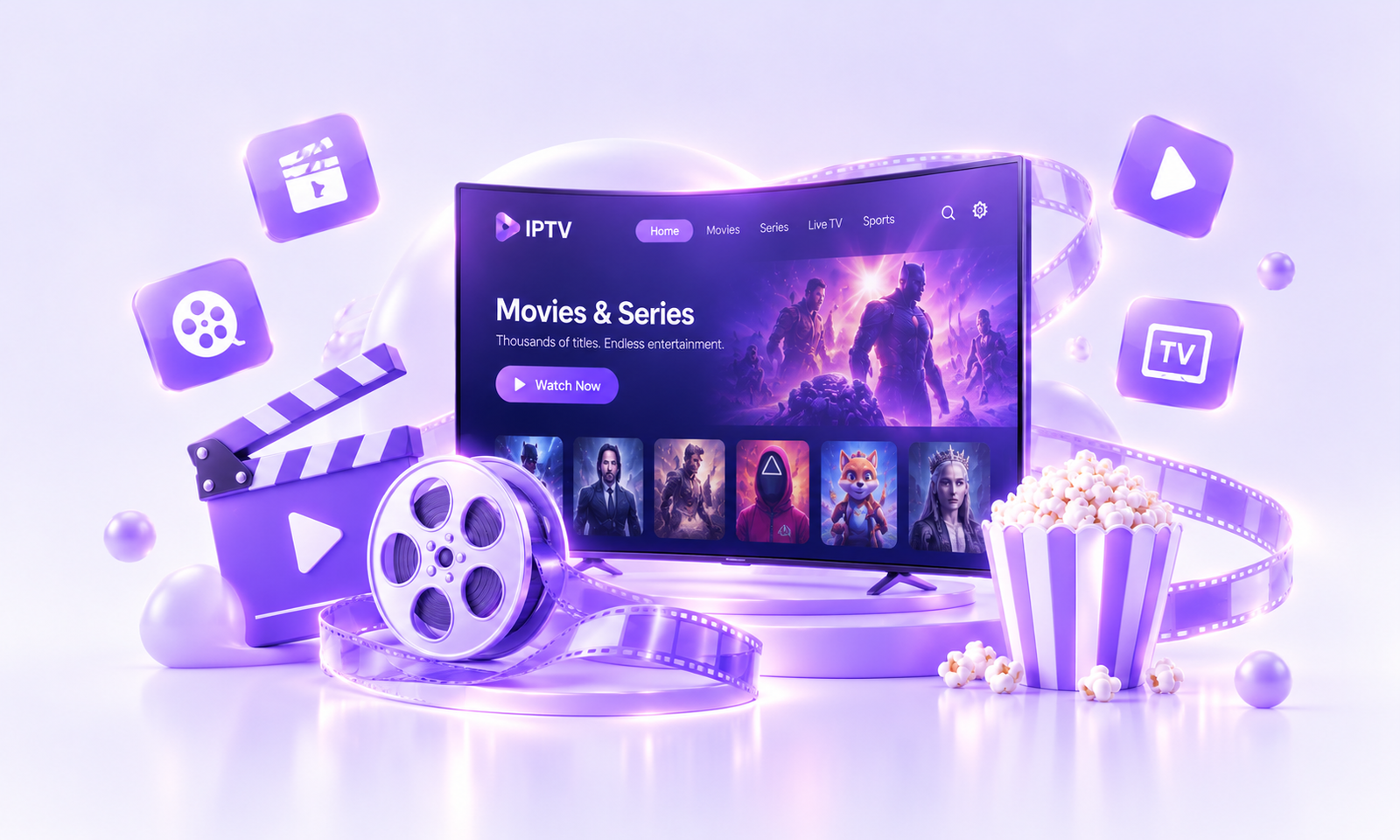 IPTV movies and series streaming in Malta