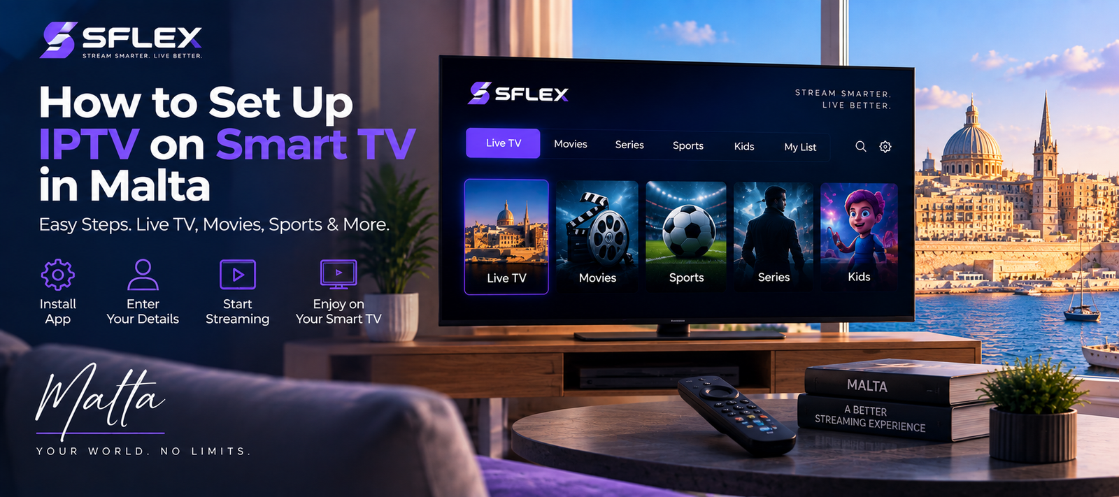 How to Set Up IPTV on Smart TV in Malta